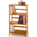 Winsome Winsome 99342 Honey Beechwood SHELFBOOK4-TIER 99342